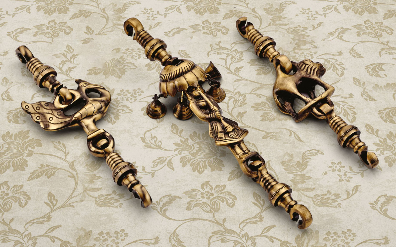 Brass Rajwadi Animal Set