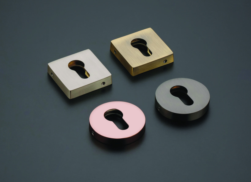 Brass Round & Square Key Hole