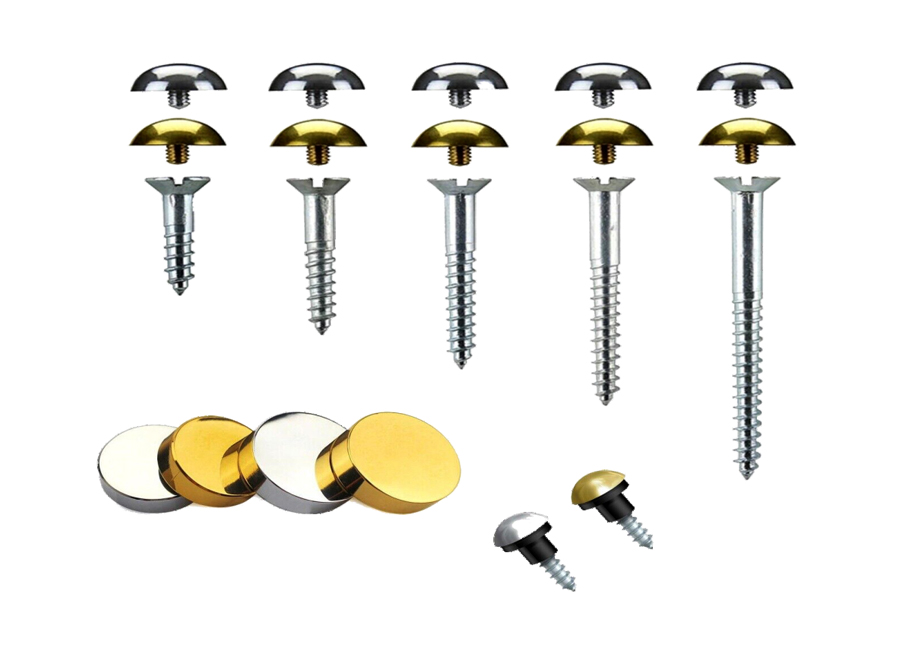 Brass Mirror Screws