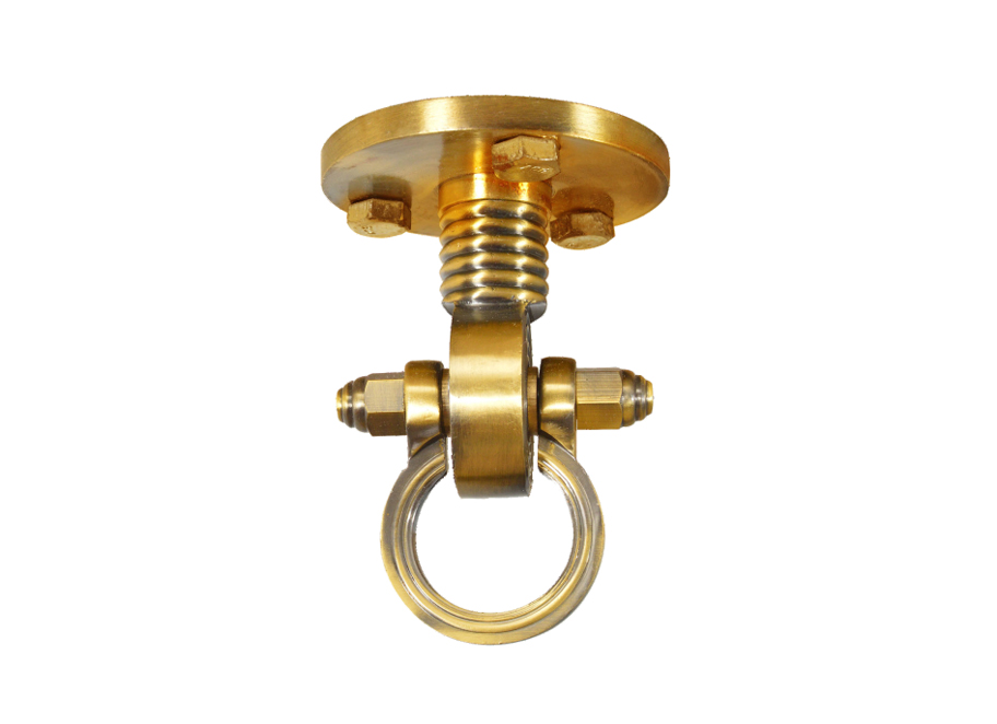 Brass Bearing Kada With Plate