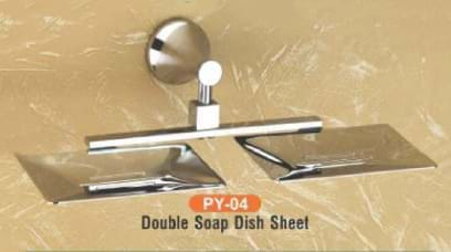 Double Soap Dish Sheet Pyramid Series (PY - 04)